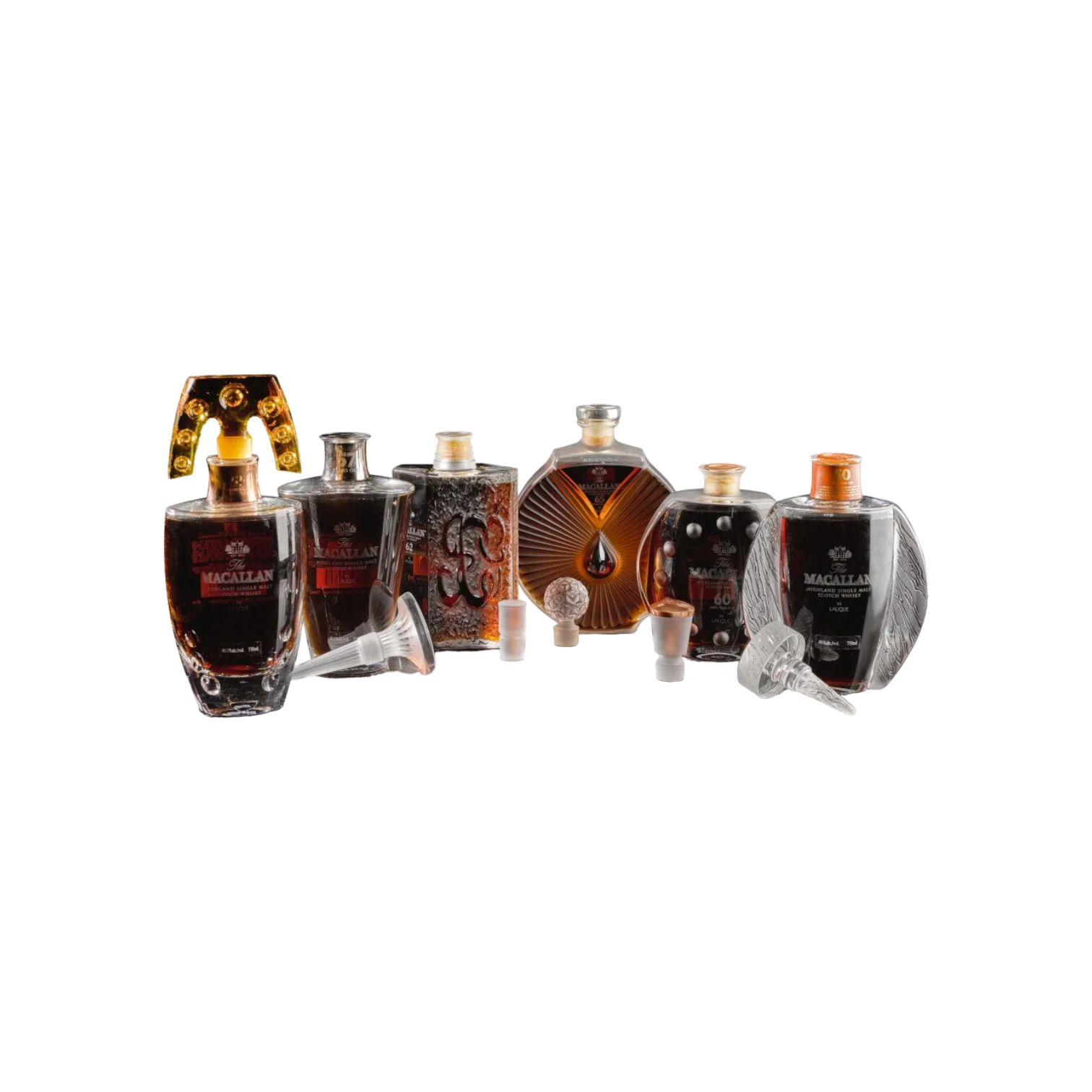 six pillars Macallan Lalique Six Pillars